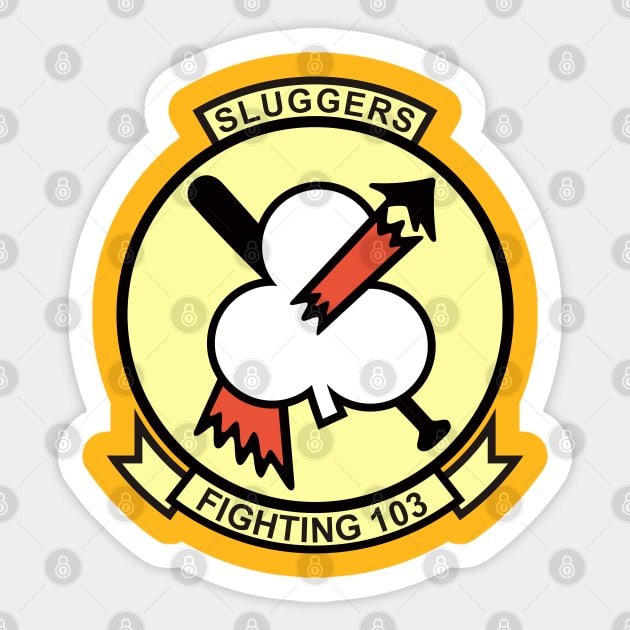 VF103 Sluggers Sticker by MBK